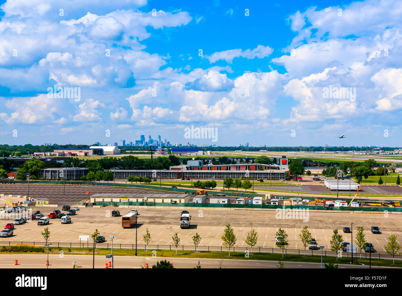 Minneapolis-St.Paolo aeroporto internazionale e dintorni hotel in Minnesota Foto Stock