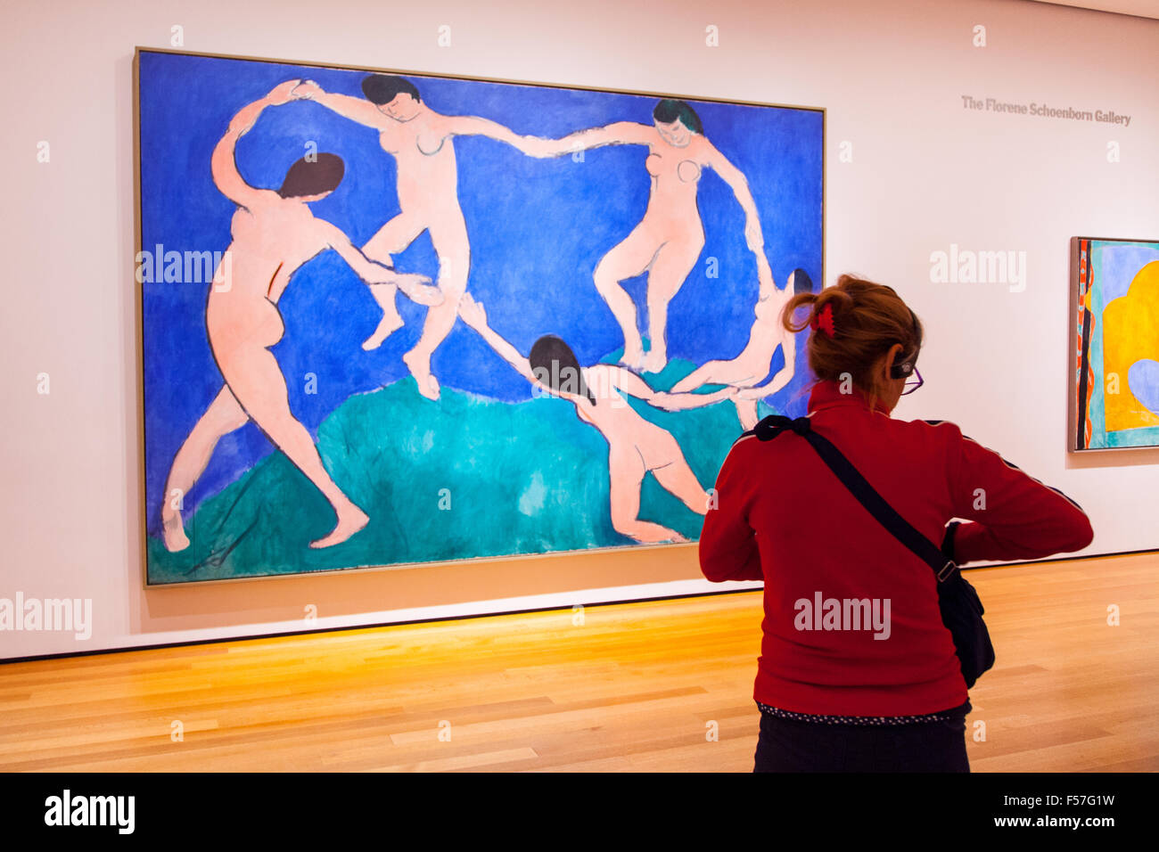 Io ballo da Henri Matisse (inizio 1909) Il Museo di Arte Moderna MoMa ( ) la città di New York, Stati Uniti d'America. Foto Stock