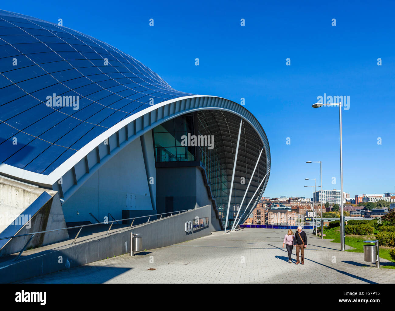 L'ingresso per il Sage Gateshead, Newcastle, Tyne and Wear, Regno Unito Foto Stock