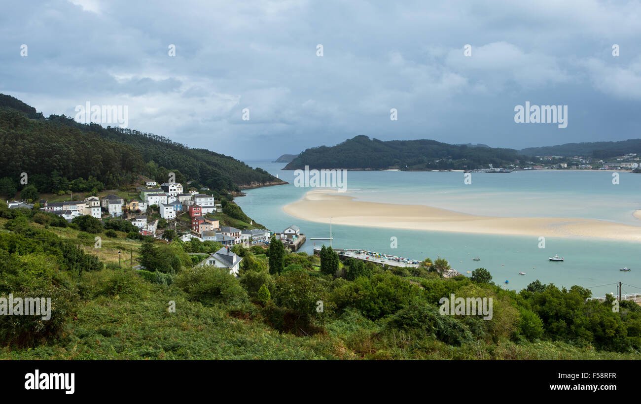 Porto do Barqueiro, Galizia, Spagna Foto Stock