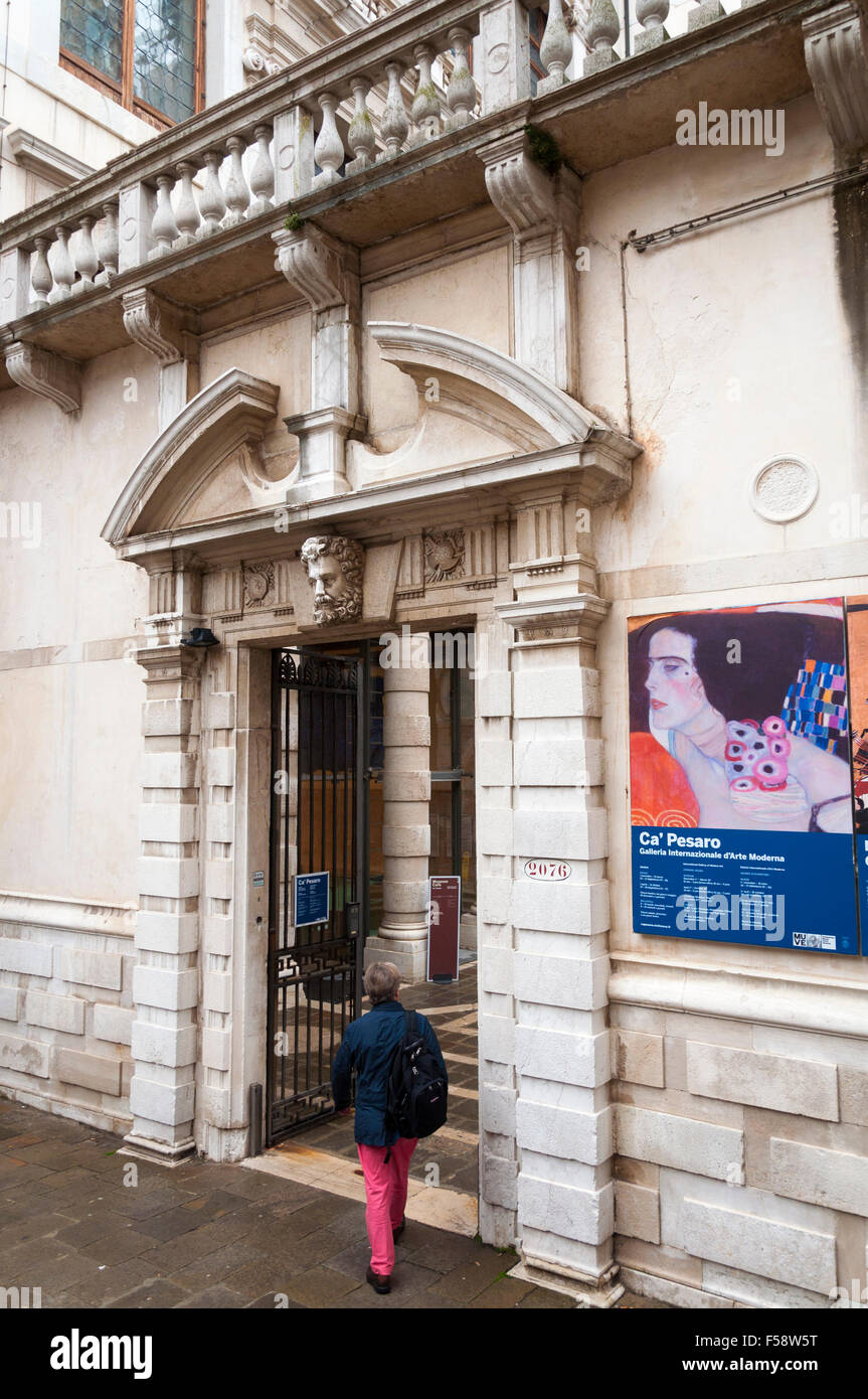 Ca' Pesaro - Galleria Internazionale d'Arte Moderna di Venezia, Italia Foto Stock