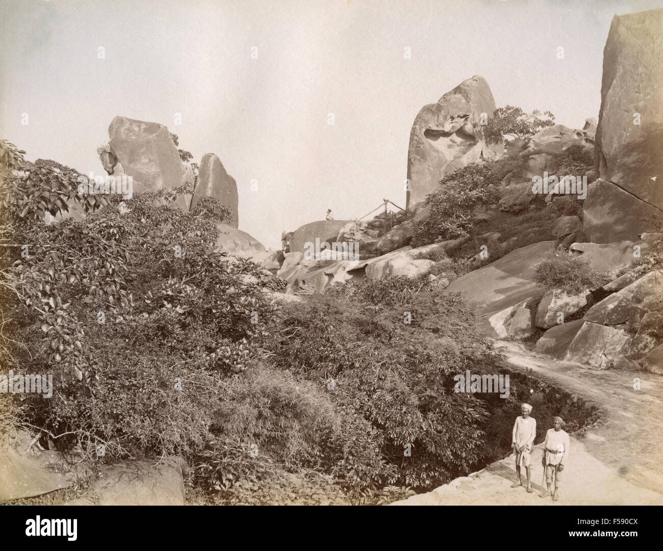 Mount Abu, cancelli, India Foto Stock