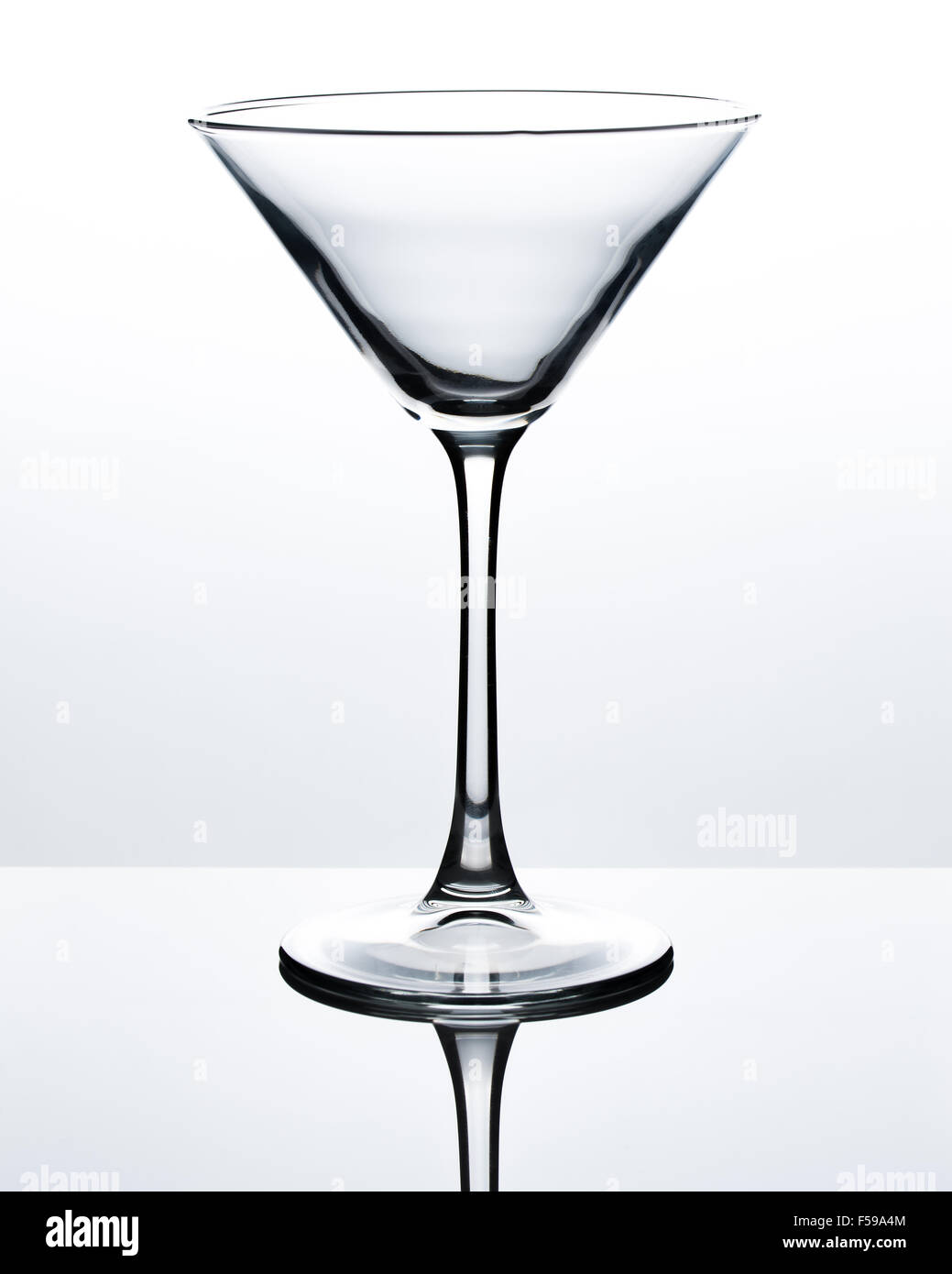 bicchiere da Martini Foto Stock