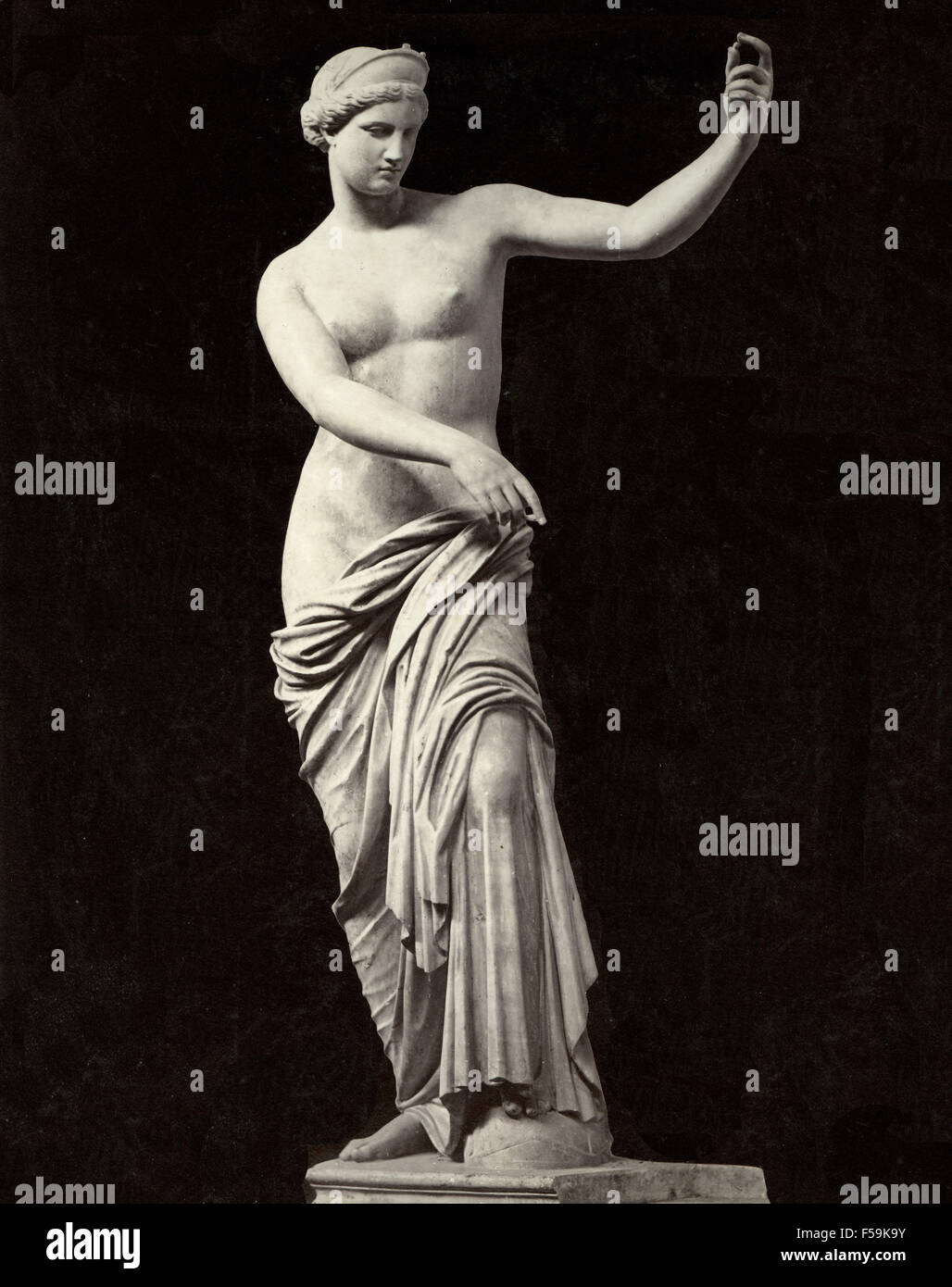 Statua di Venere trionfante, Italia Foto Stock