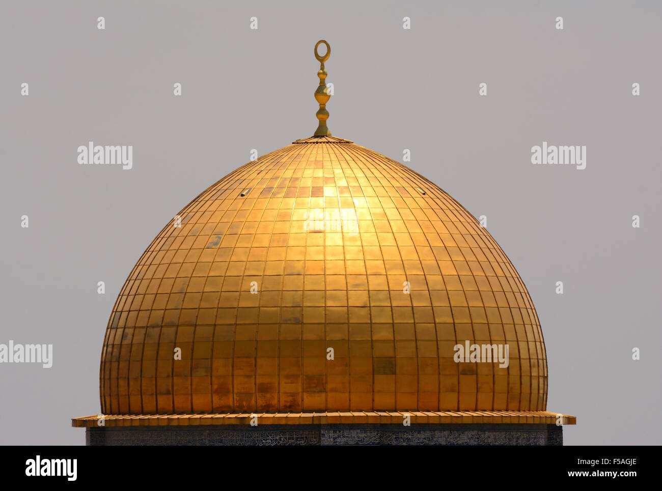 Cupola dorata, Gerusalemme, Israele Foto Stock
