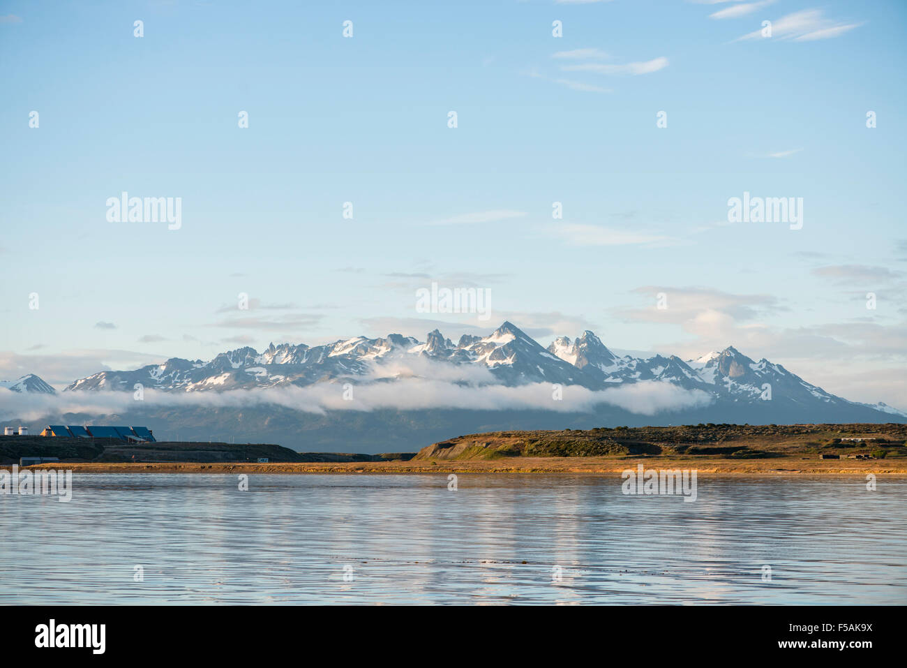 Canale di Beagle vicino a Ushuaia, Argentina Foto Stock