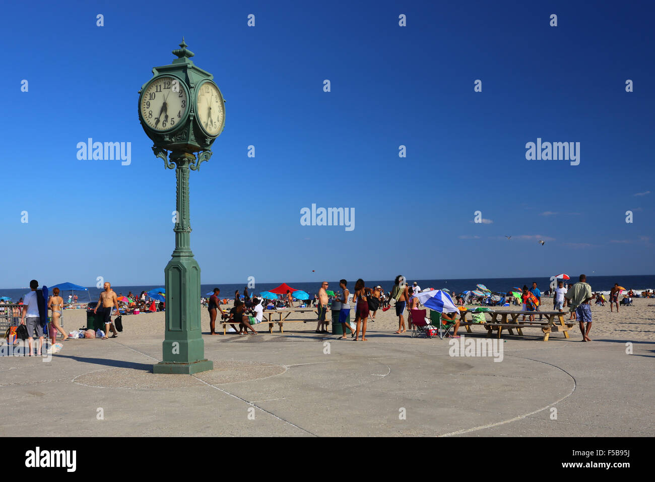 Jacob Riis Park Torre dell Orologio Foto Stock