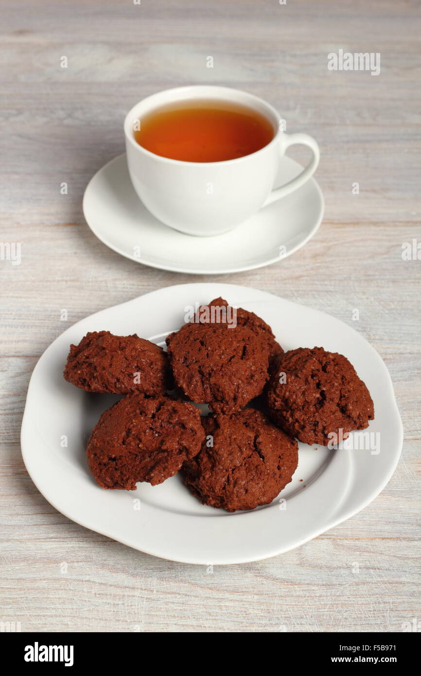 Cioccolato artigianale di cookie Foto Stock