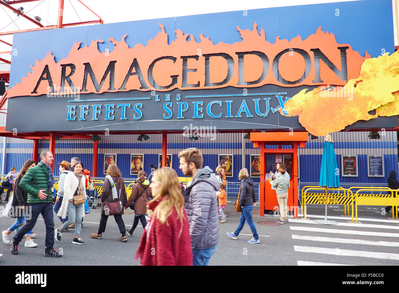 Armageddon Effetti Speciali attrazione Walt Disney Studios a Disneyland Paris Marne-la-Vallée Chessy Francia Foto Stock