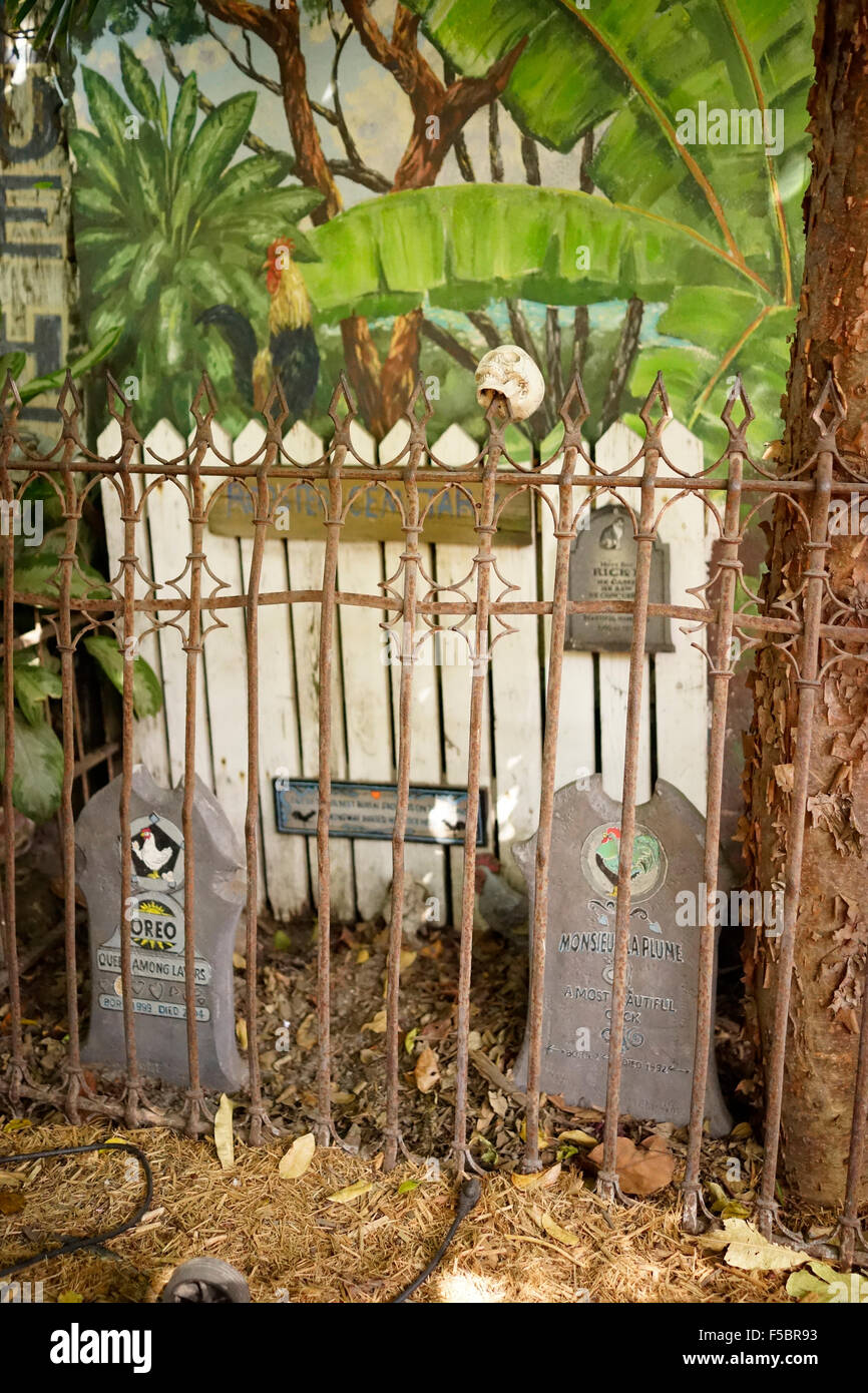 Il Blue Heaven Bar e ristorante Key West, Florida, Stati Uniti d'America Foto Stock