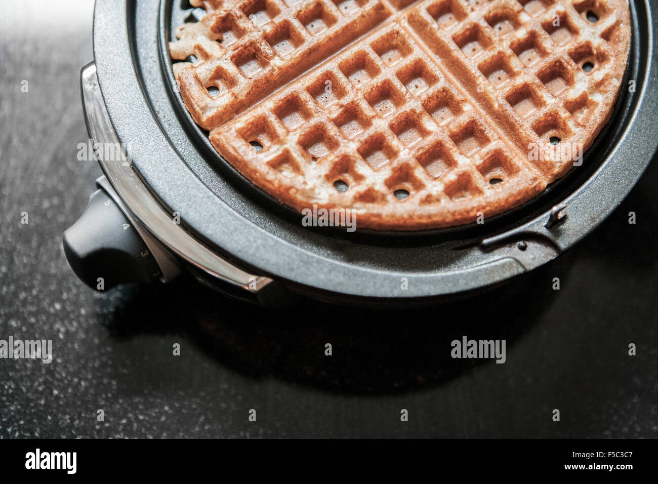 Waffle e Waffle Ferro da stiro Foto Stock