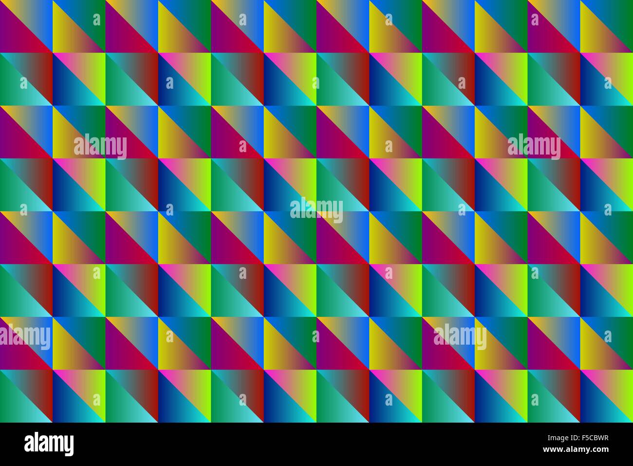 Mosaico uno sfondo di triangoli colorati.vettore Illustrazione Vettoriale