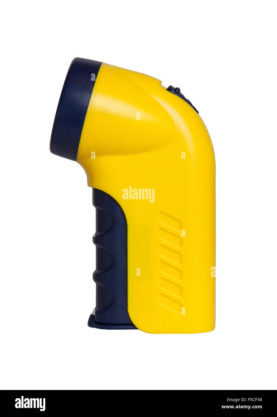 Dyno torcia isolato su uno sfondo bianco Foto Stock