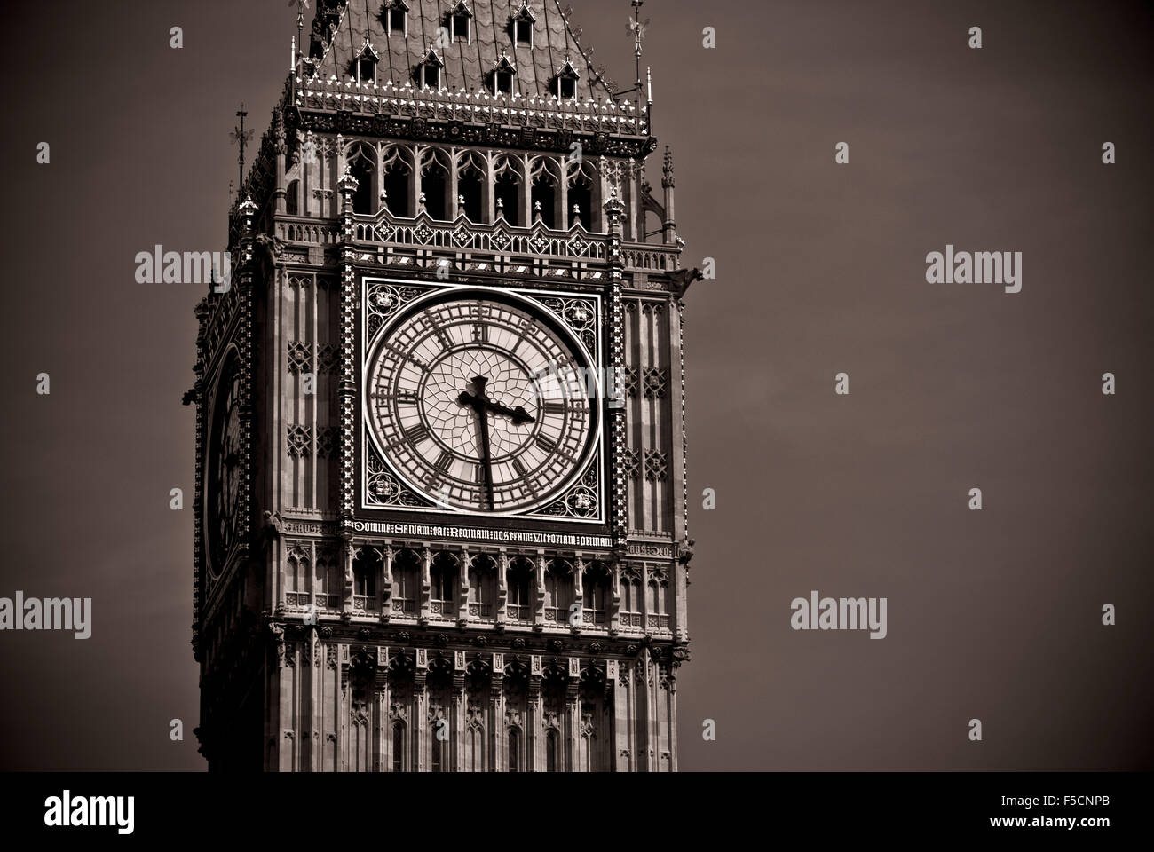 Big Ben Clock Tower, London, Regno Unito Foto Stock