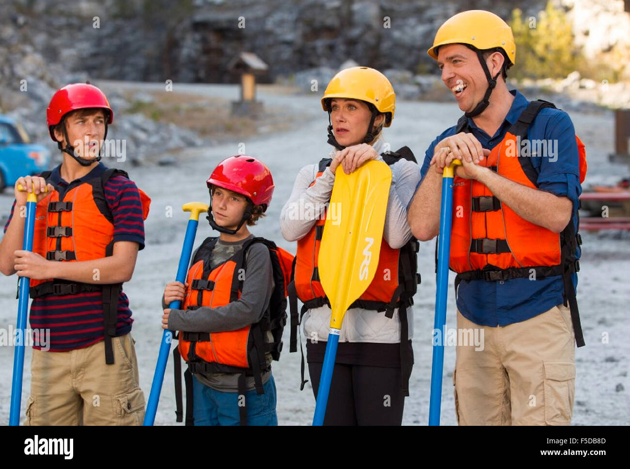 Vacanza 2014 Warner Bros film con a destra ed Helms e Christina Applegate ha Foto Stock