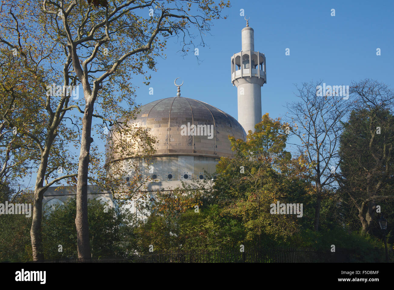 Regents Park Moschea Regents Park London Inghilterra England Foto Stock