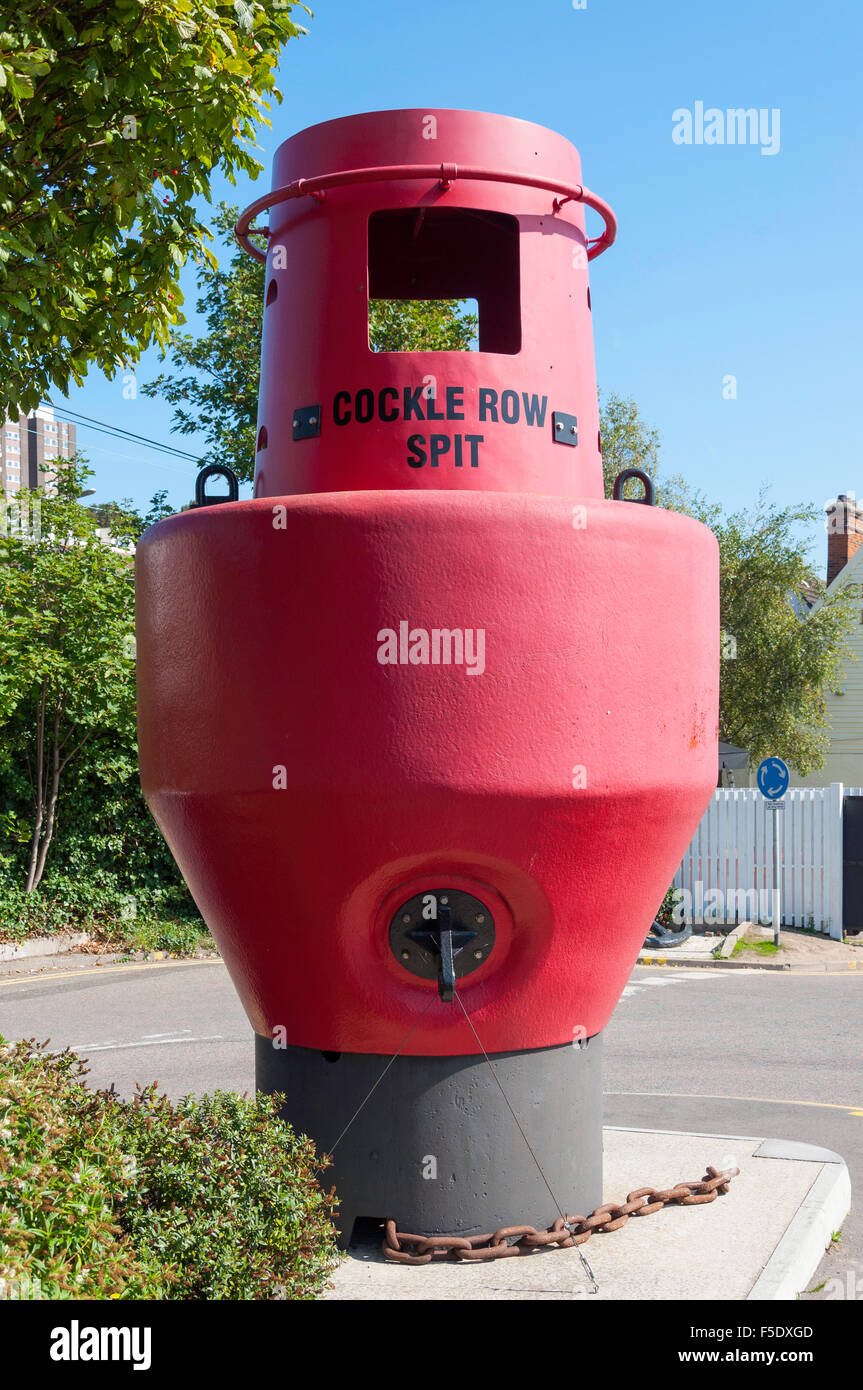 Il Cockle fila Spit boa, High Street, Old Leigh, Leigh-on-Sea, Essex, Inghilterra, Regno Unito Foto Stock