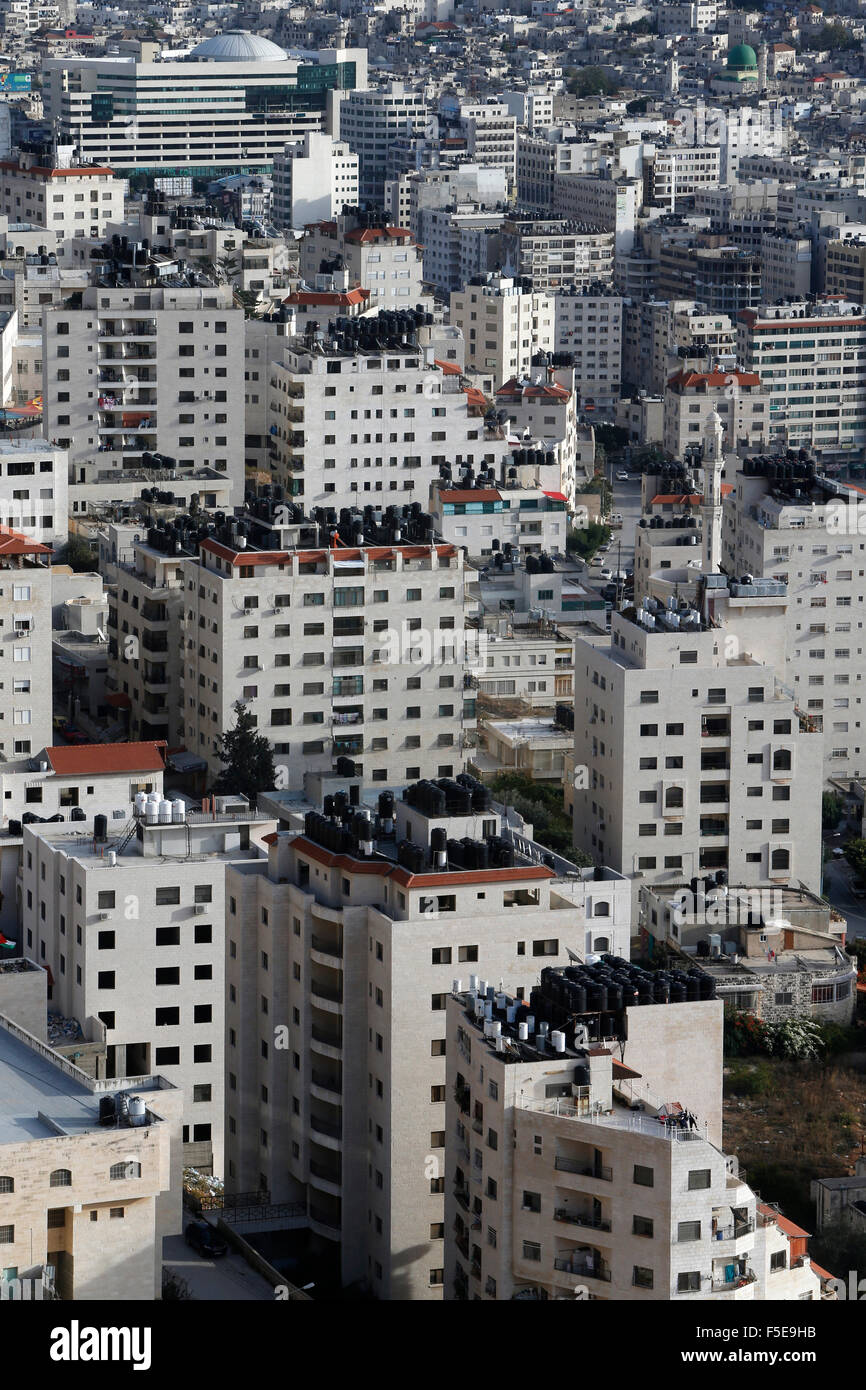 Nablus city, West Bank, Territori palestinesi e Medio Oriente Foto Stock