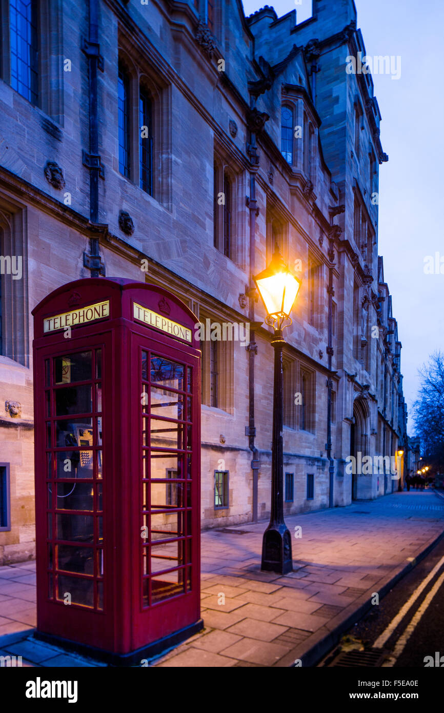 St Giles Street, Oxford, Oxfordshire, England, Regno Unito, Europa Foto Stock