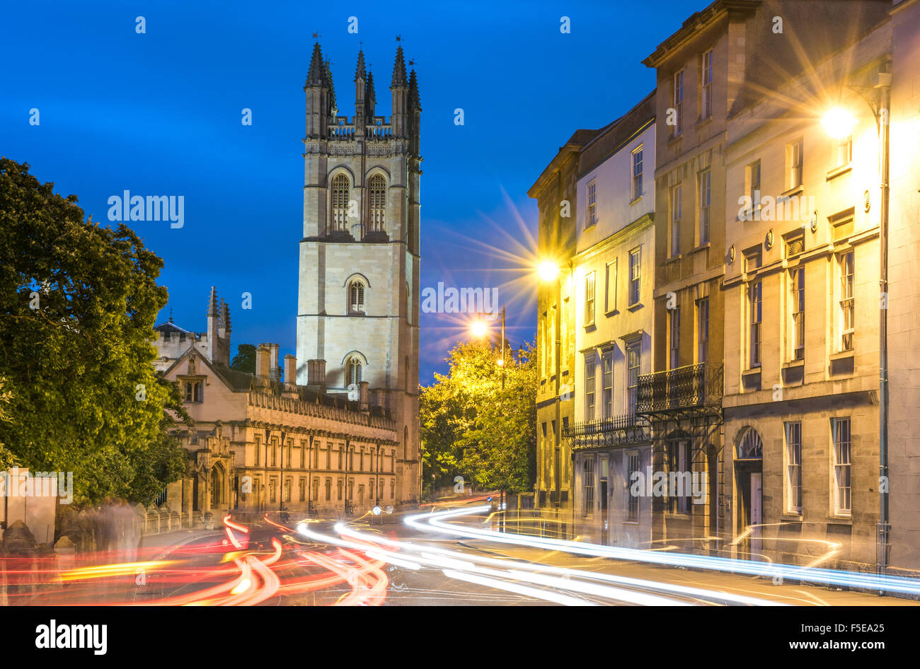 Il Magdalen College di Oxford, Oxfordshire, England, Regno Unito, Europa Foto Stock