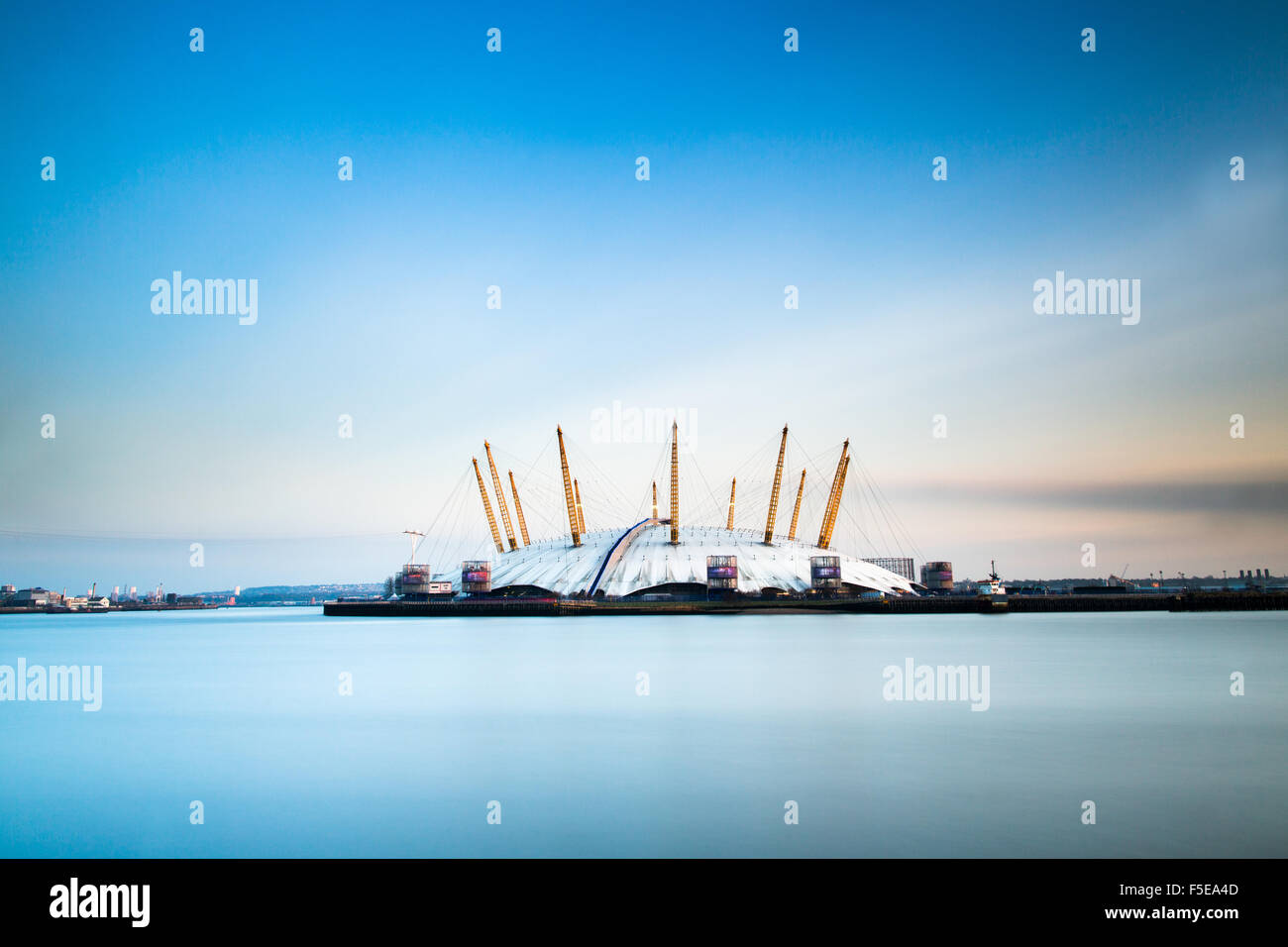 Il Millennium Dome (O2 Arena), Greenwich, London, England, Regno Unito, Europa Foto Stock