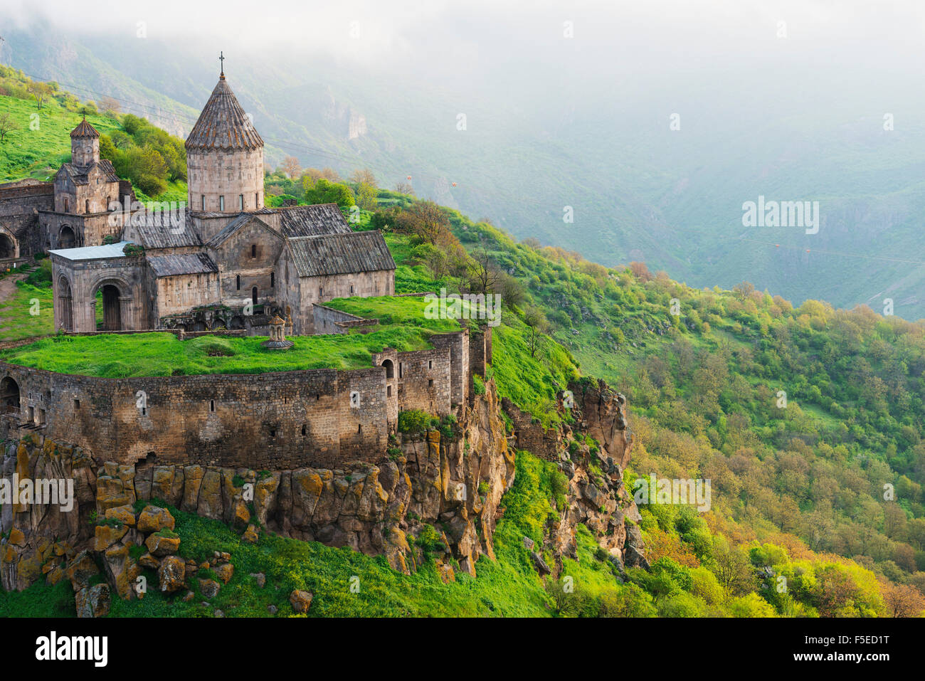 Monastero di Tatev, Provincia di Syunik, Armenia, nel Caucaso e in Asia Centrale, Asia Foto Stock