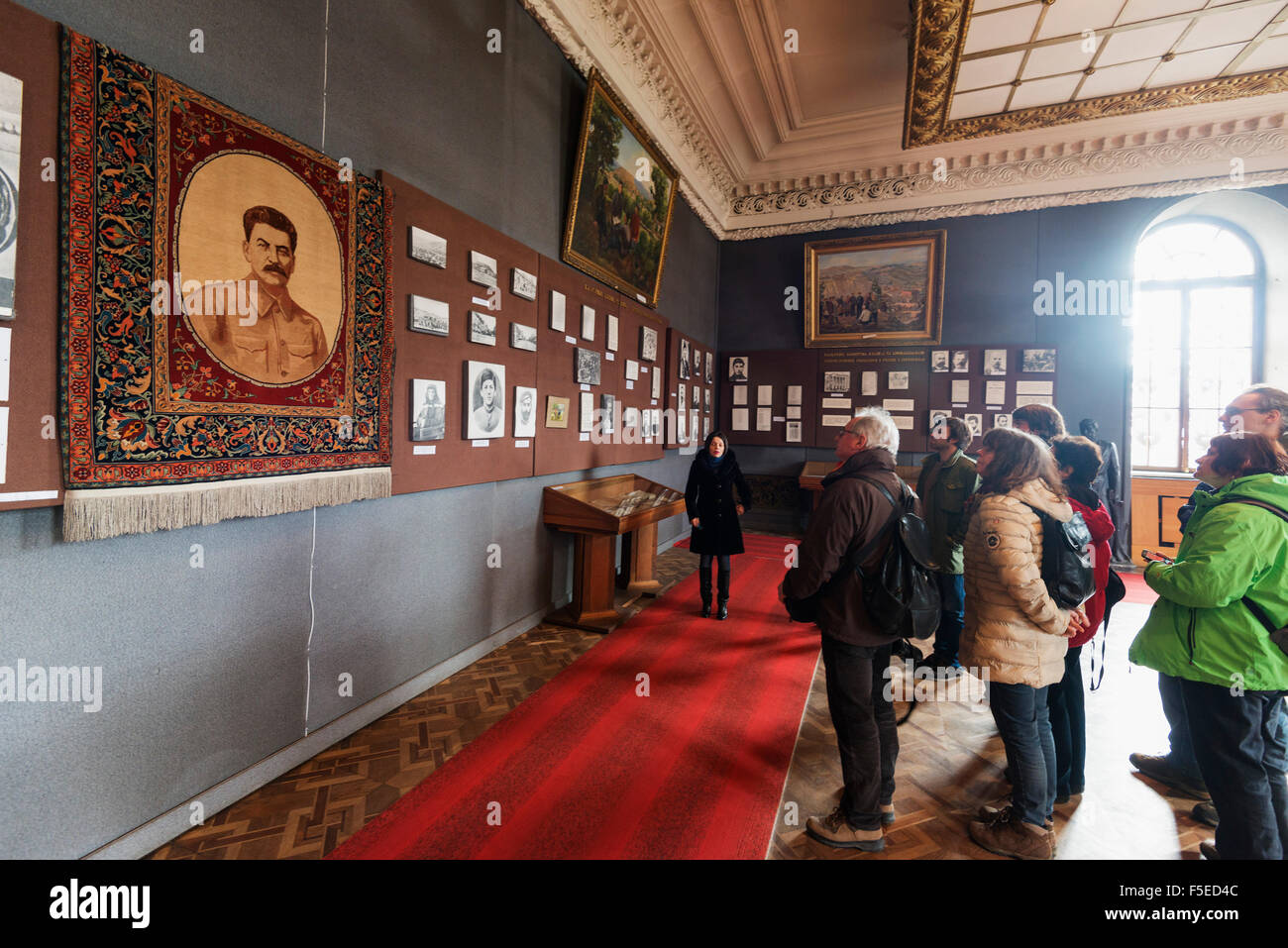 Museo di Joseph Stalin, Gori, Shida Kartli, Georgia, nel Caucaso e in Asia Centrale, Asia Foto Stock