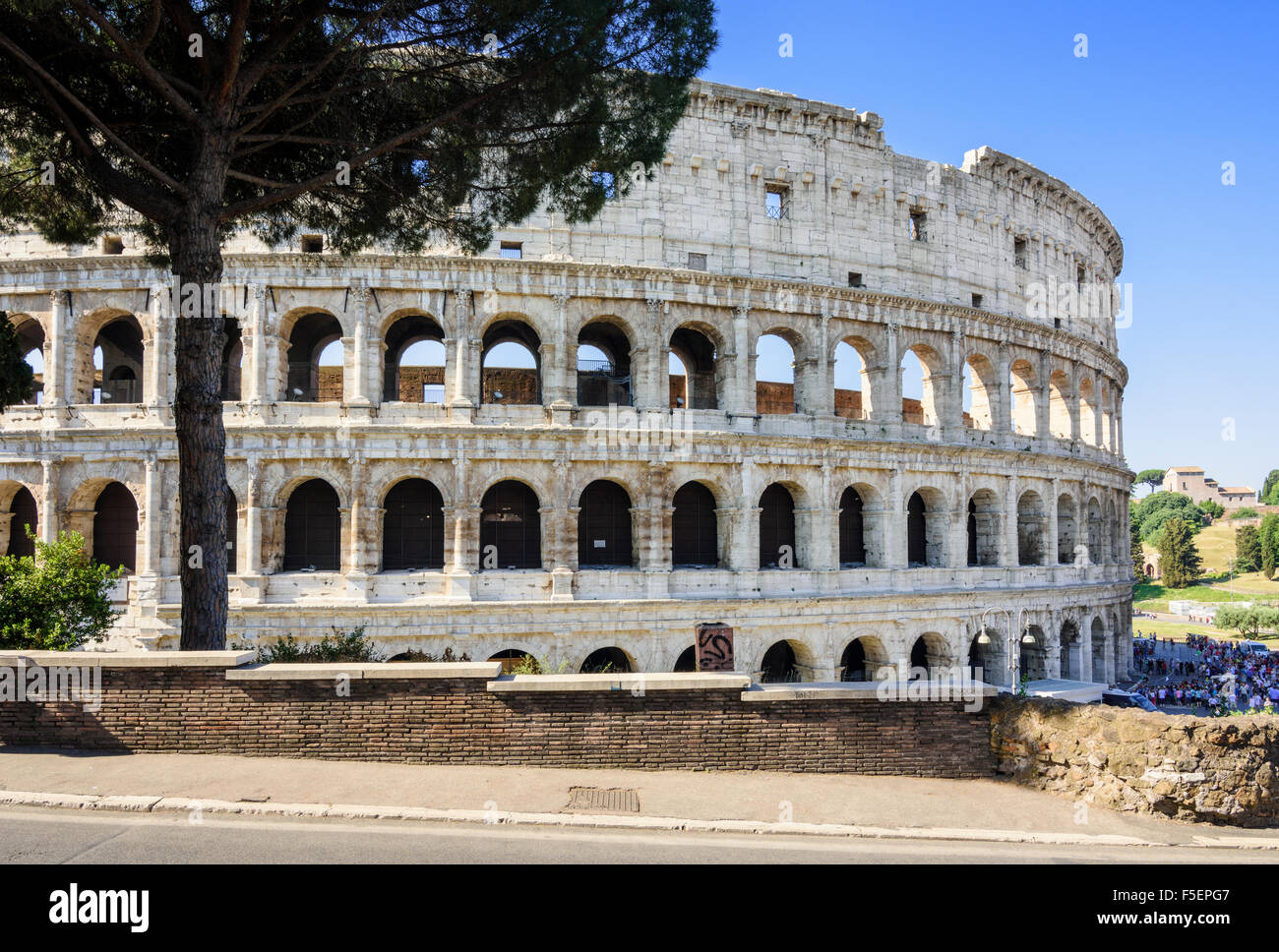 Il Colosseo, Roma, Italia Foto Stock