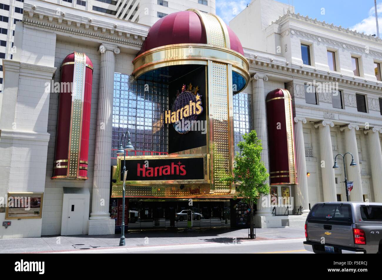 Harrahs casino resort, centro di Reno, Nevada Foto Stock