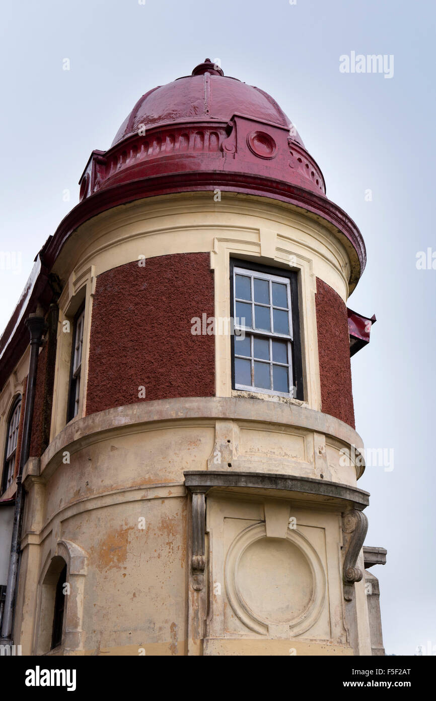 Shimla (Simla), Torre di flatiron a forma di epoca coloniale edificio eduardiano, Mall Road, Foto Stock