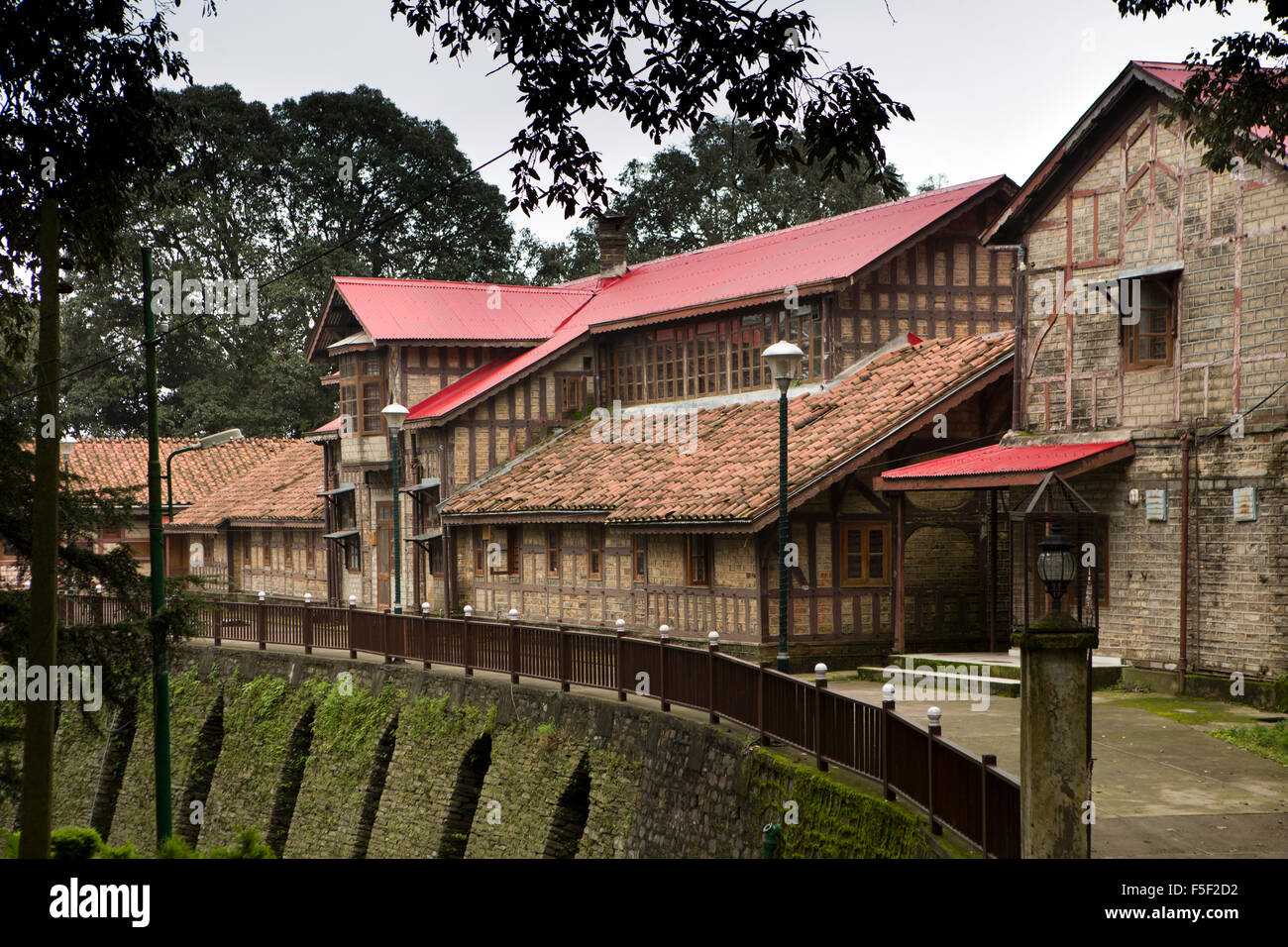 India, Himachal Pradesh, Shimla (Simla), Siddharth Vihar complesso di Indian Institue di Studi Avanzati Foto Stock