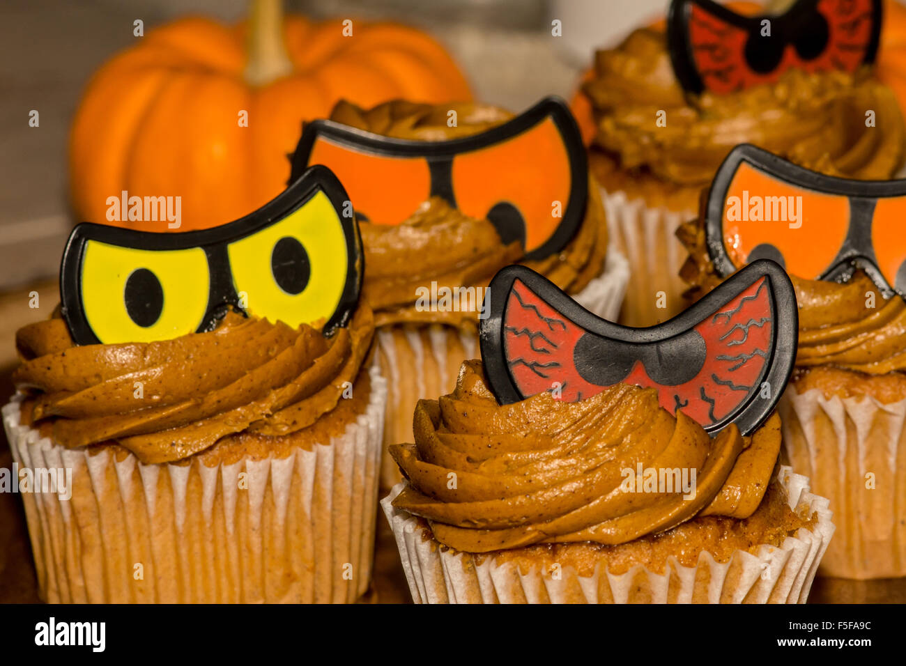 Tortini di Halloween Foto Stock