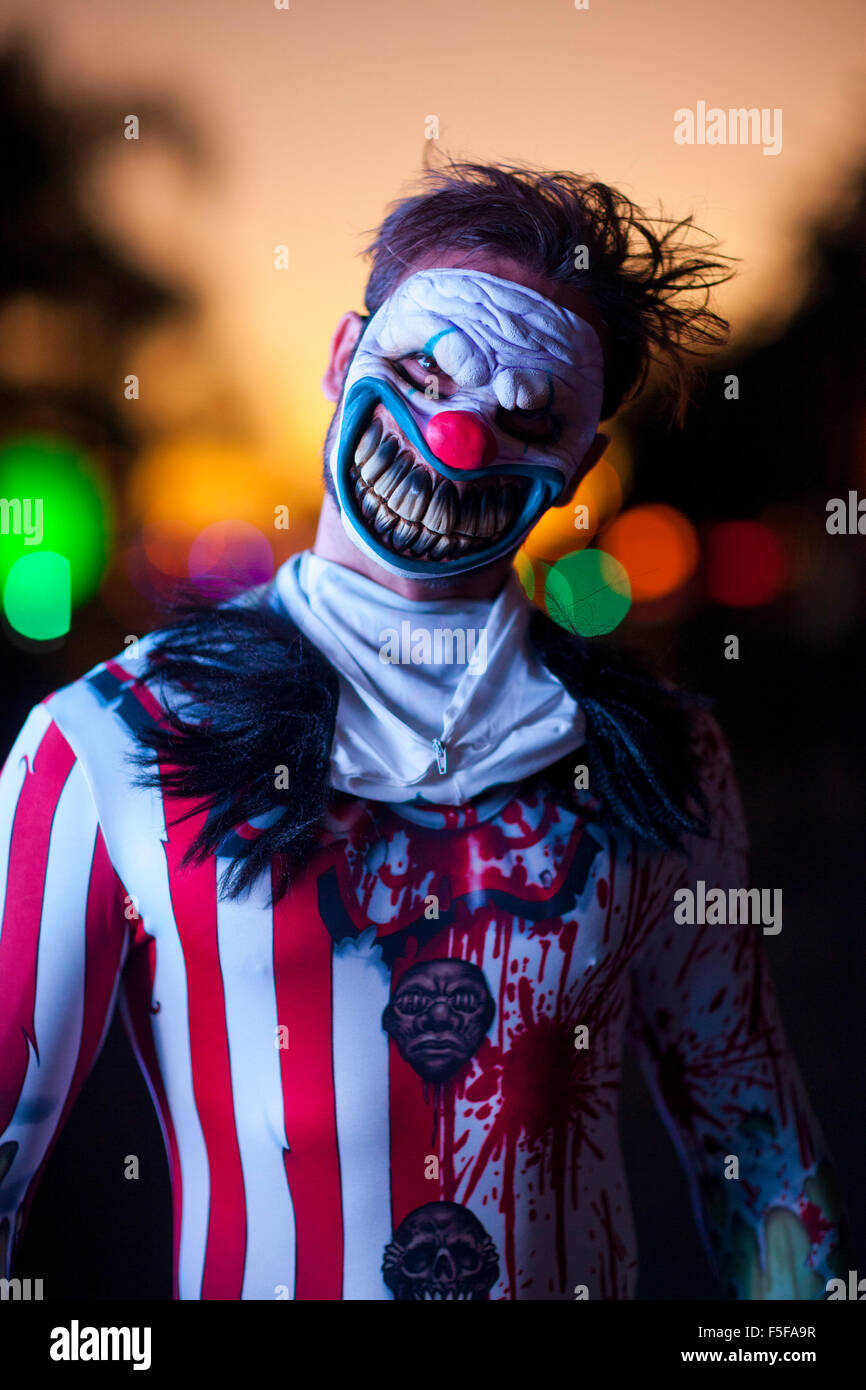2015 West Hollywood Halloween Carnevale, West Hollywood, California, Stati Uniti d'America Foto Stock