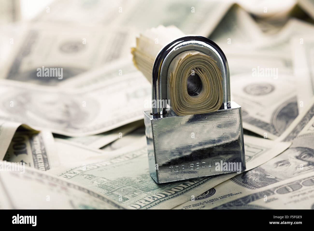 Sicurezza finanziaria Foto Stock