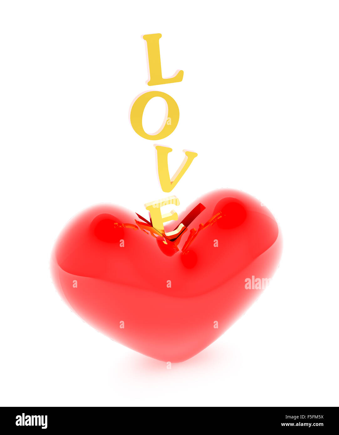 Salvare il vostro amore Foto Stock