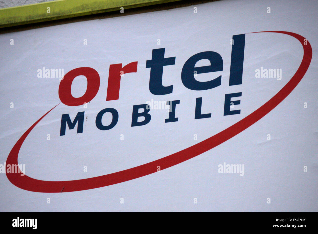 Markenname: 'Ortel Mobile', Berlino. Foto Stock