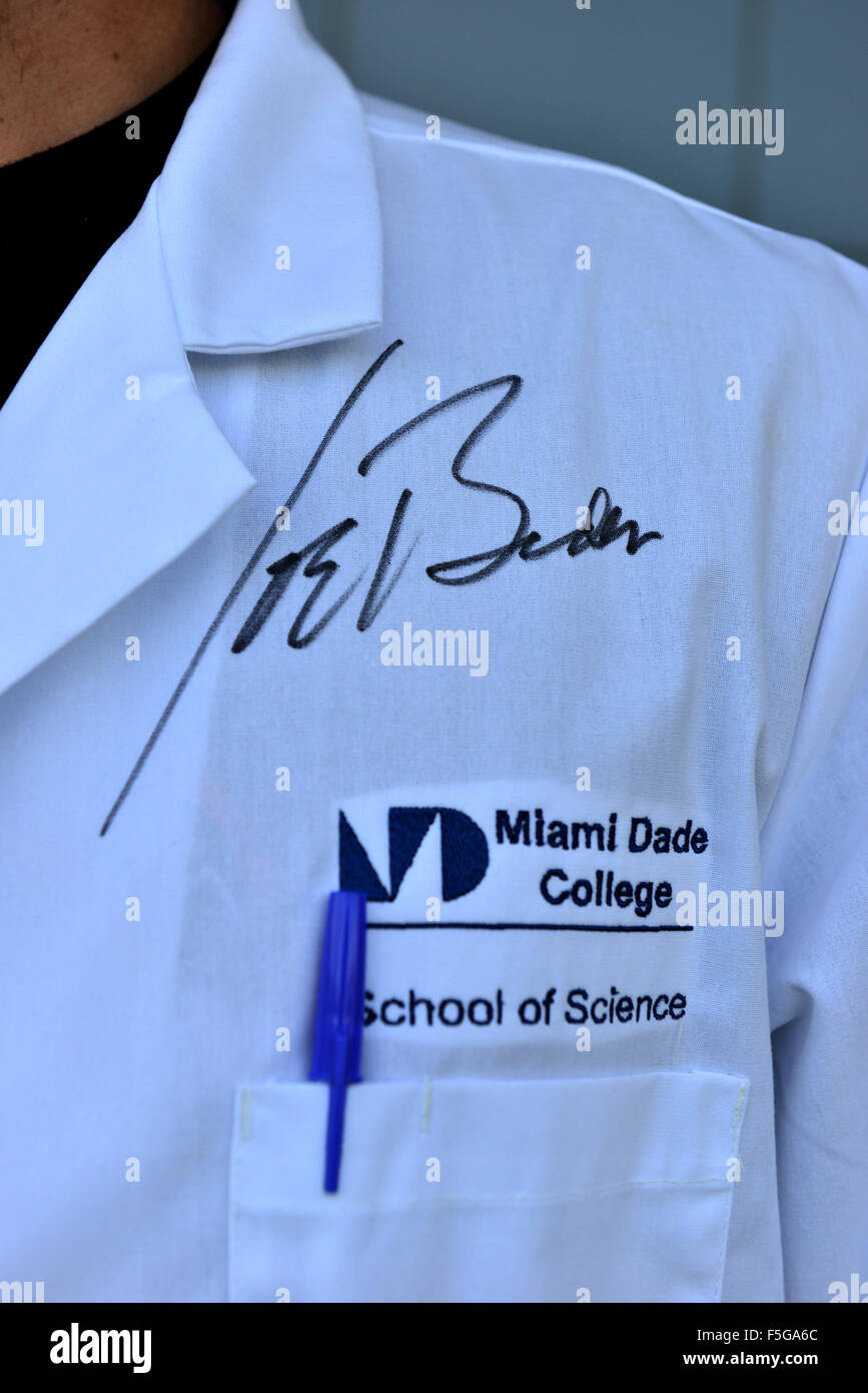 Vice Presidente Biden parla di istruzione a Miami Dade College offre: atmosfera dove: Miami, Florida, Stati Uniti quando: 02 Set 2015 Foto Stock