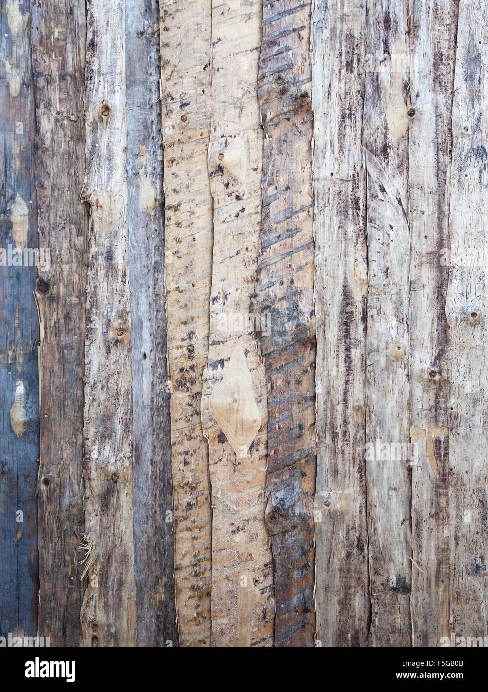 Vecchio legno stagionato concetto di sfondo Foto Stock