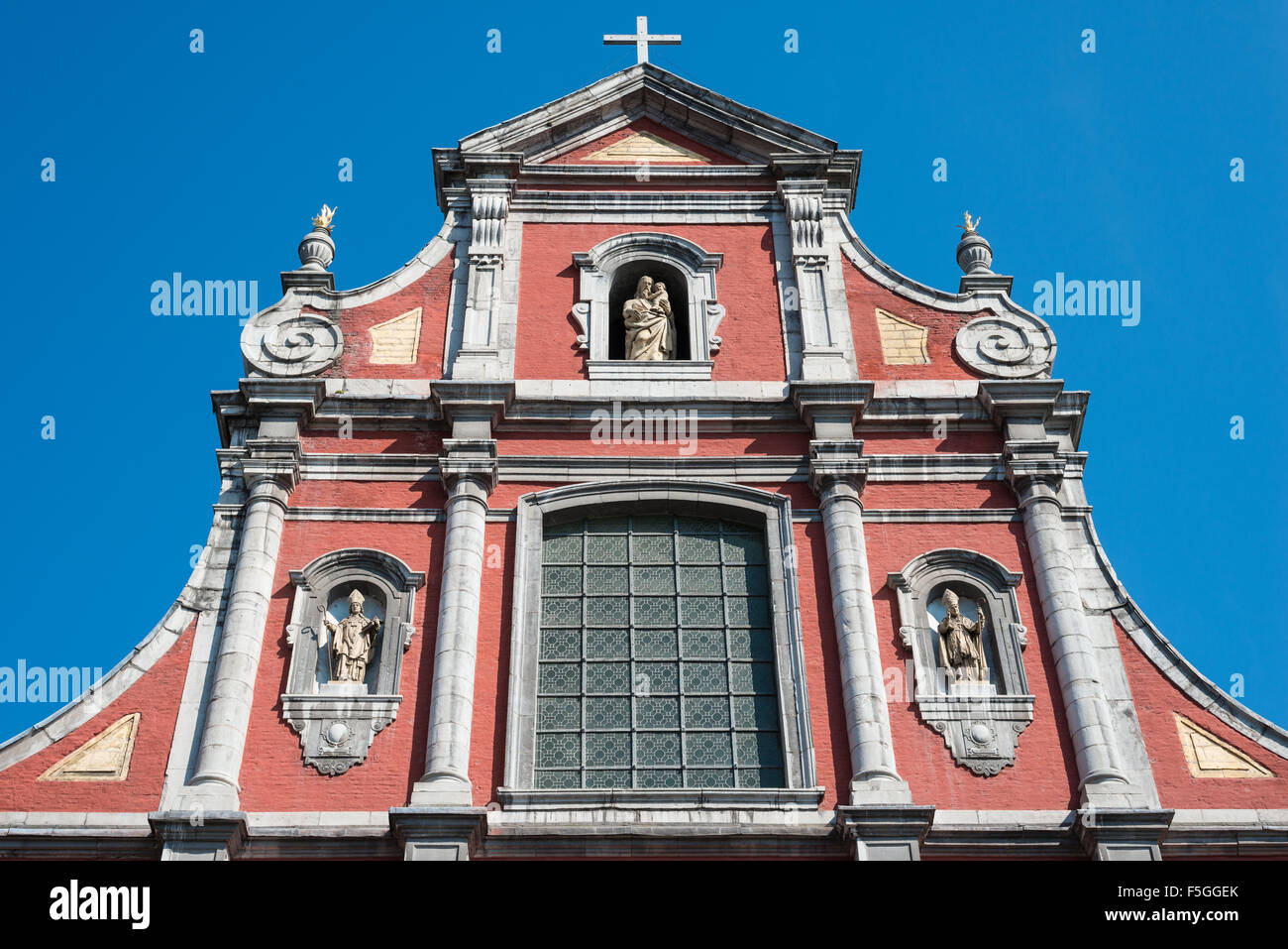 Liegi, Belgio, Eglise Notre-Dame-de-l'Immaculee-Conception Foto Stock