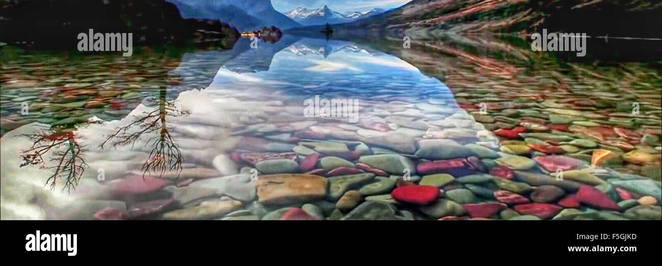 HDR del Nord America scena. Foto Stock