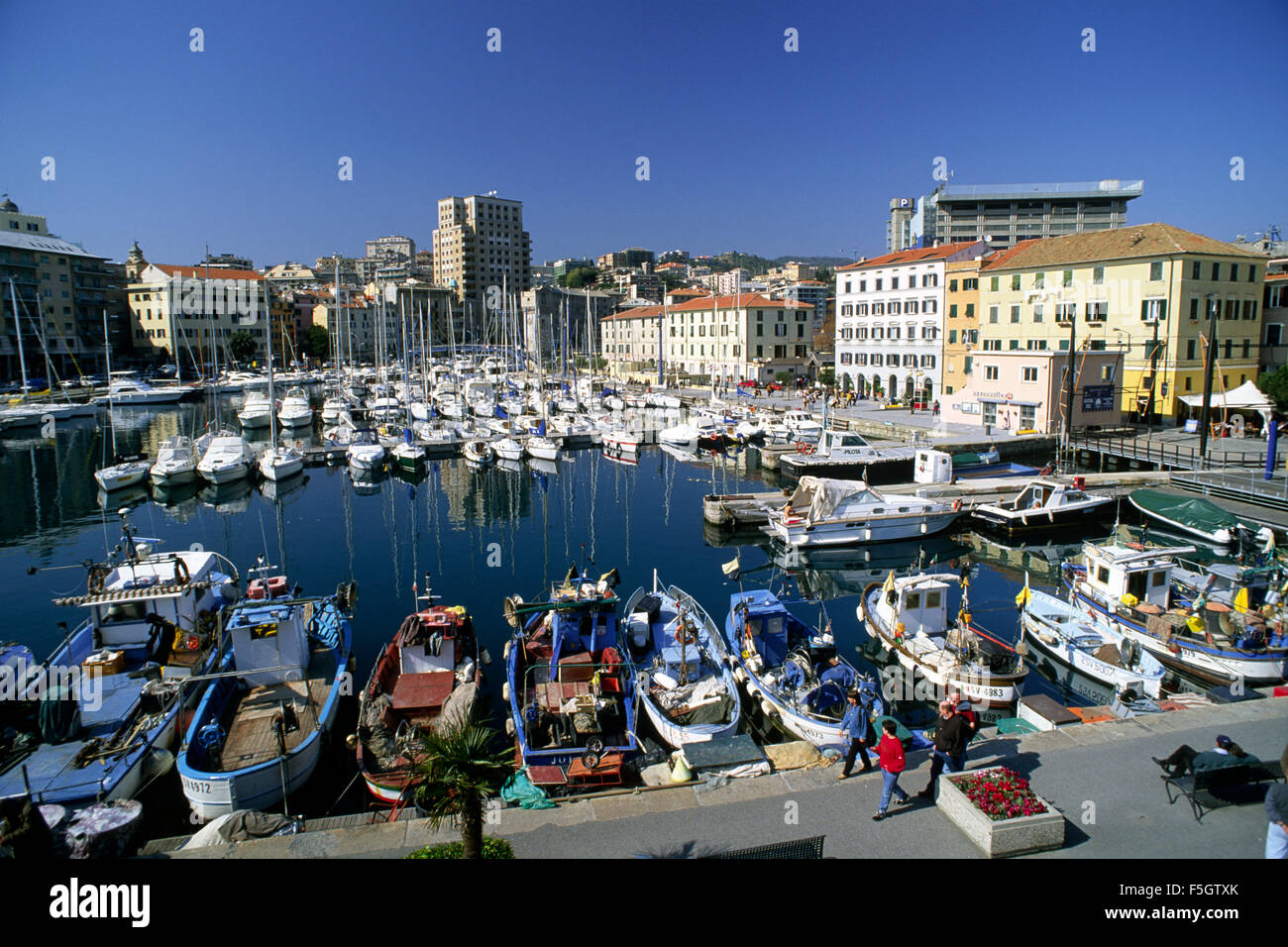 Italia, Liguria, Riviera di Ponente, Savona Foto Stock