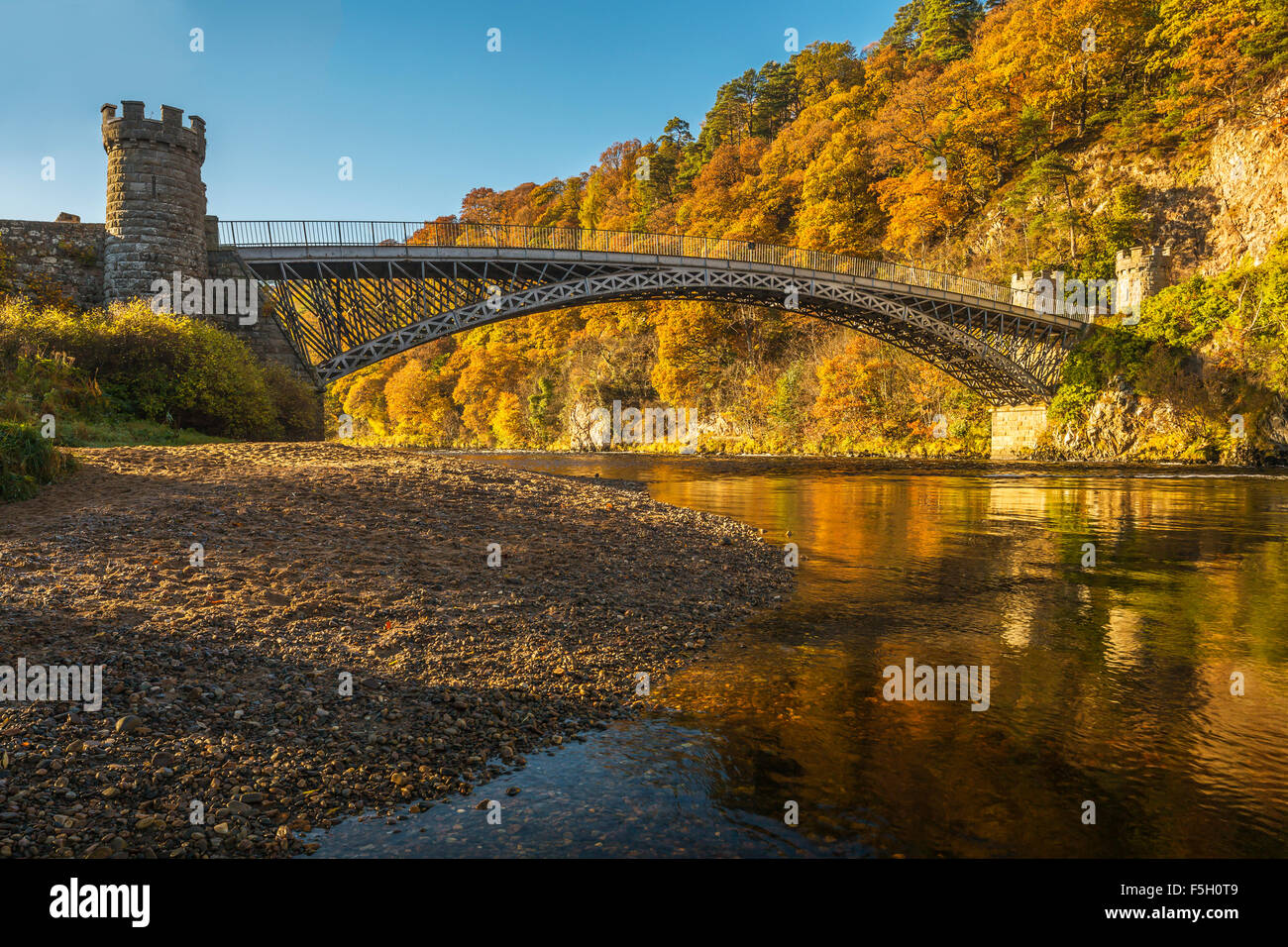 Ponte Craigallachie Foto Stock