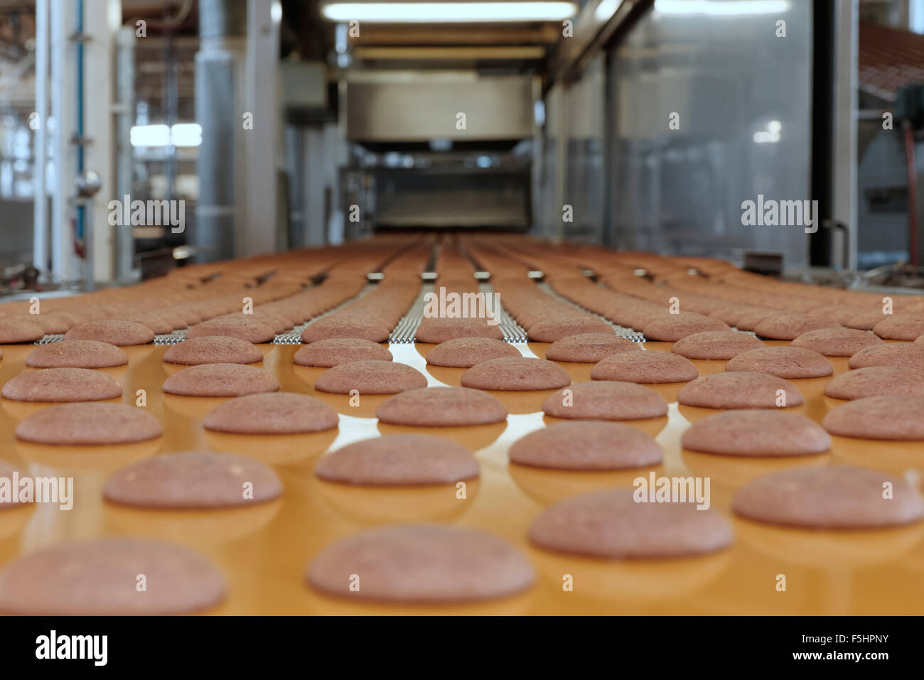 Berlino, Germania, produzione di panpepato a Bahlsen Berlin Foto Stock