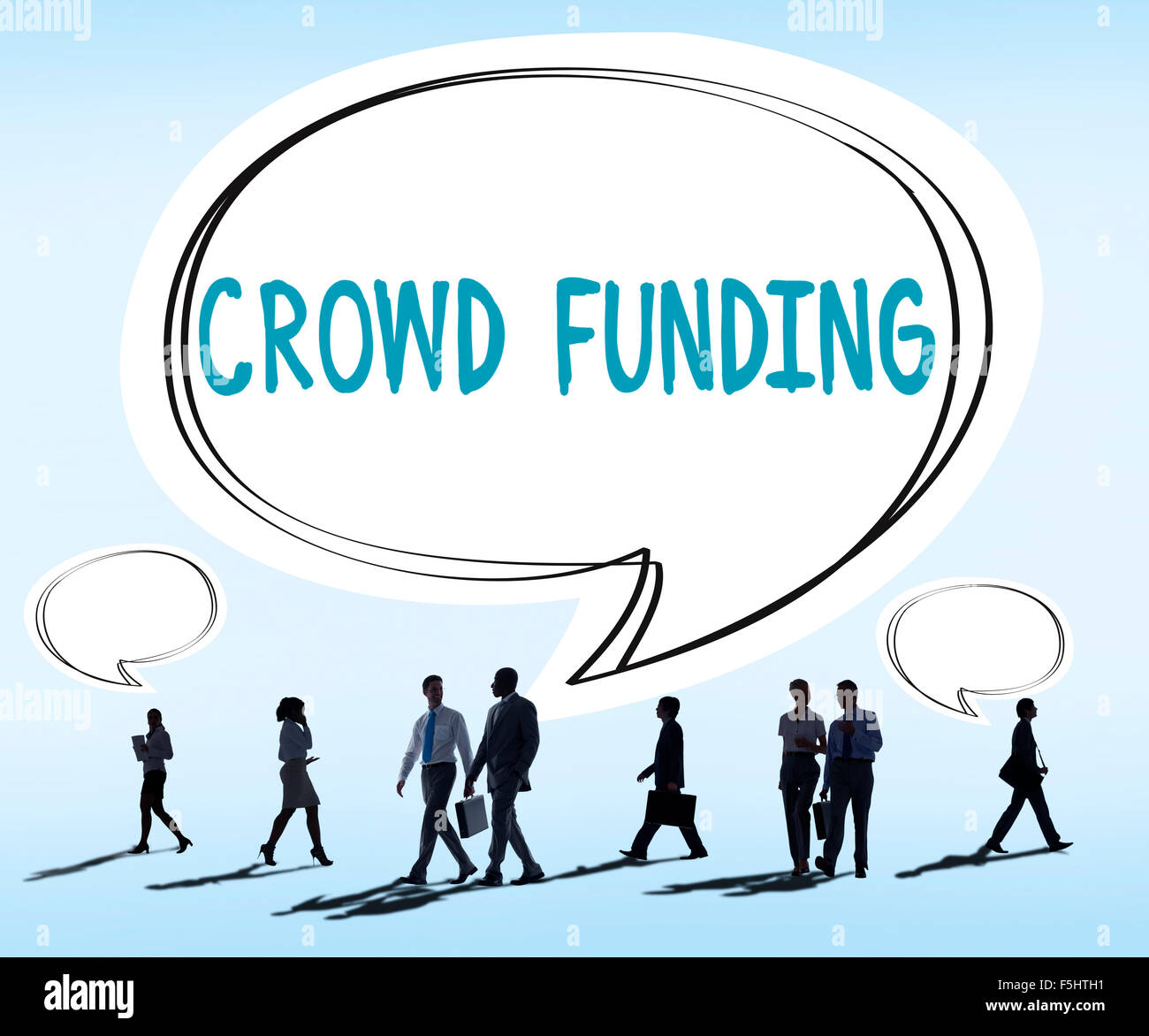 Folla CONTRIBUTO Finanziamento donare Fundriser Concept Foto Stock