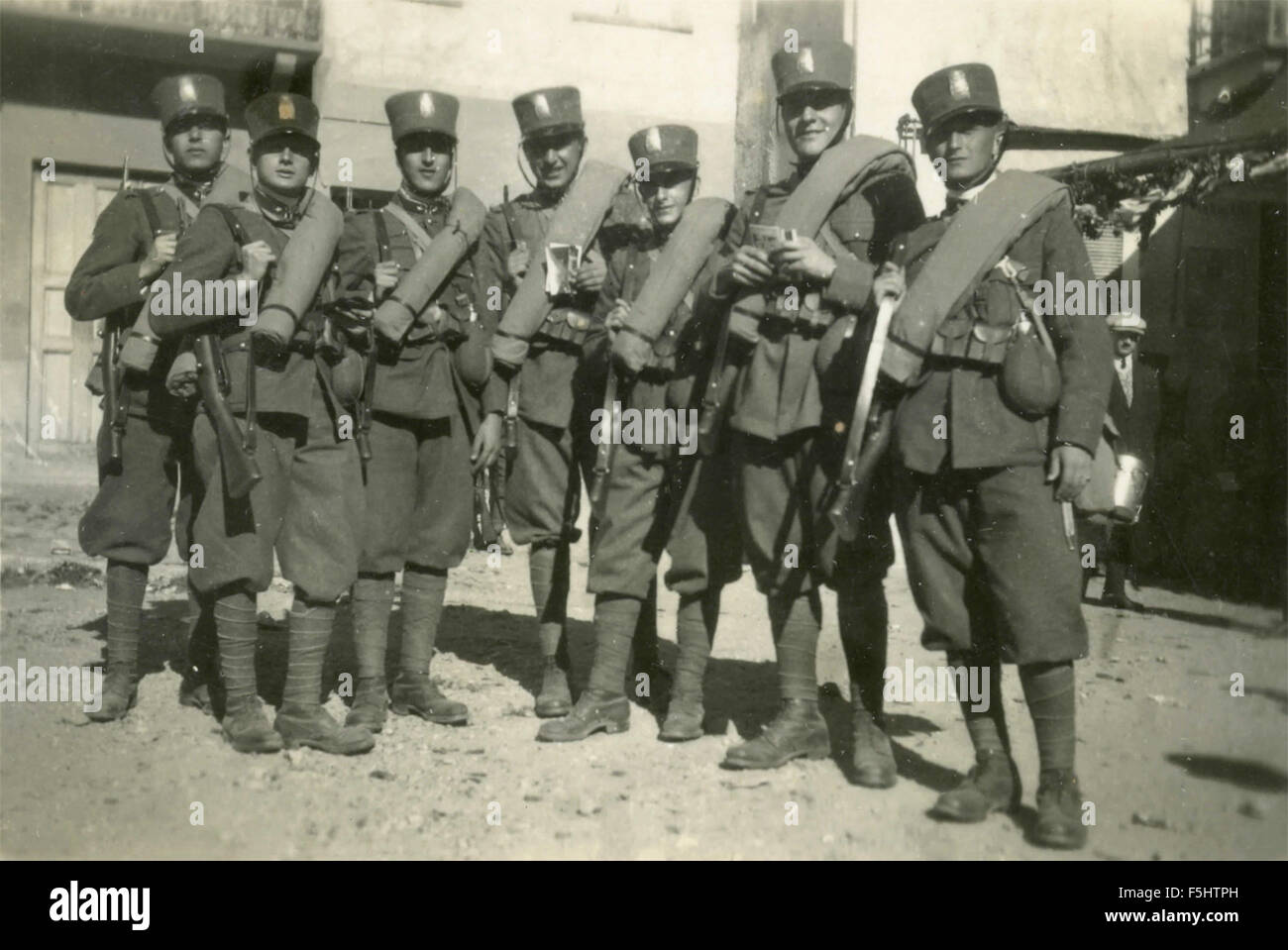 Officiers del Regio Esercito Italiano, Italia Foto Stock
