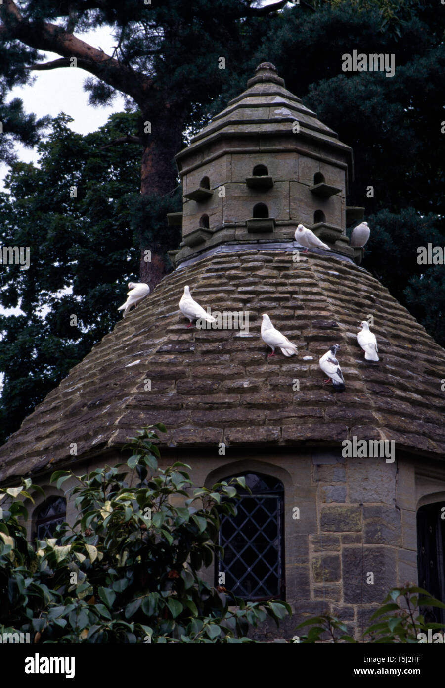 Esterno della Colombaia a Nymans nel Sussex Foto Stock