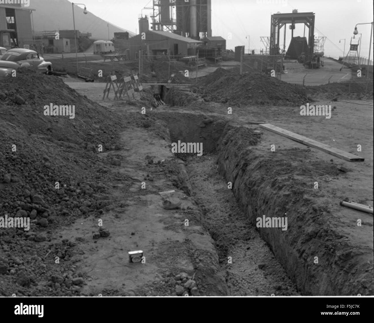 Un'immagine della Atlas negative Collection, che cattura un momento storico significativo o un soggetto della storia dell'aviazione o militare. La fotografia è conservata in formato negativo per la ricerca e lo studio futuri. Foto Stock