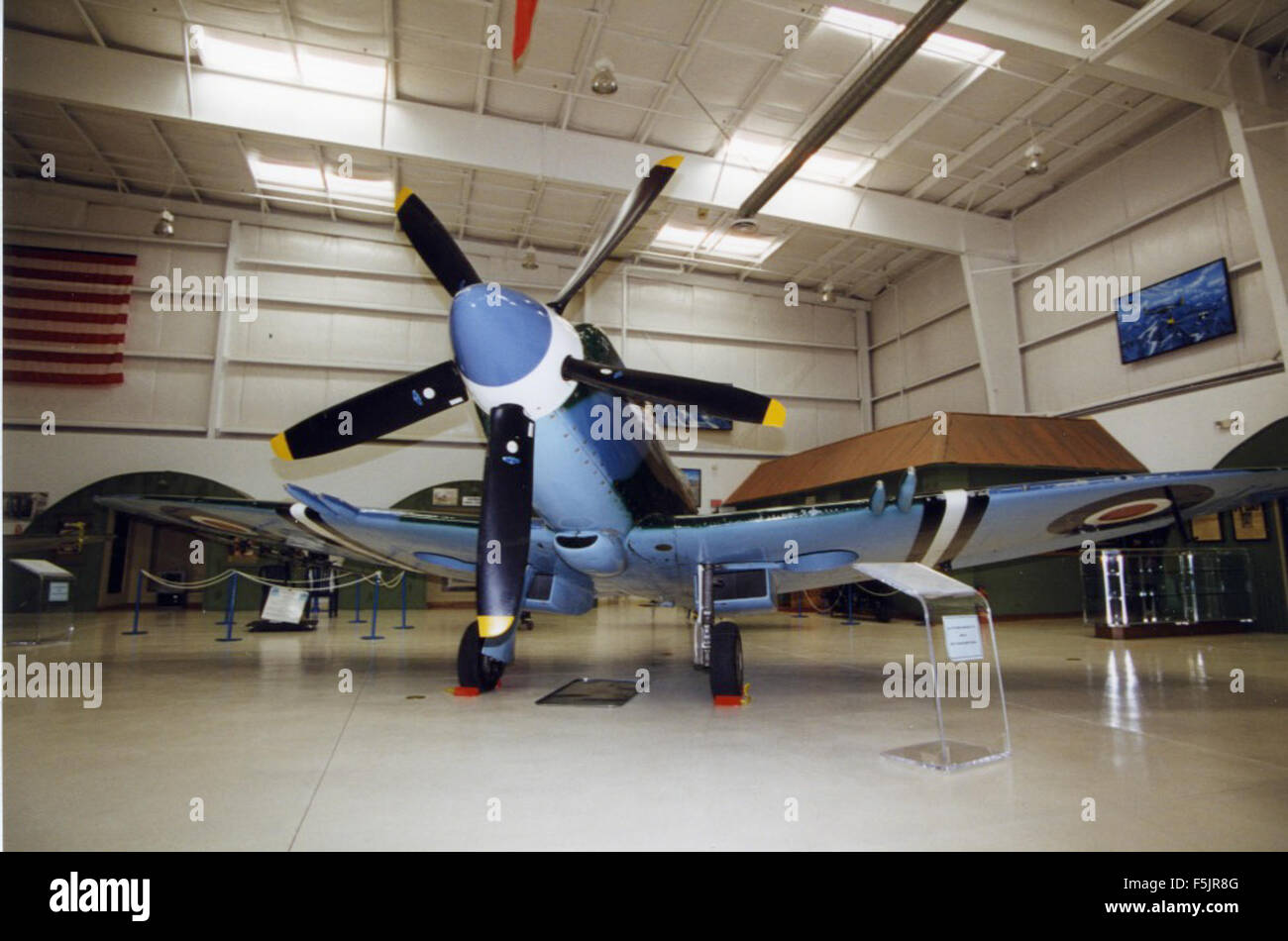 Il Supermarine Spitfire Mk XIV, 65-648206 (N114BP) Foto Stock