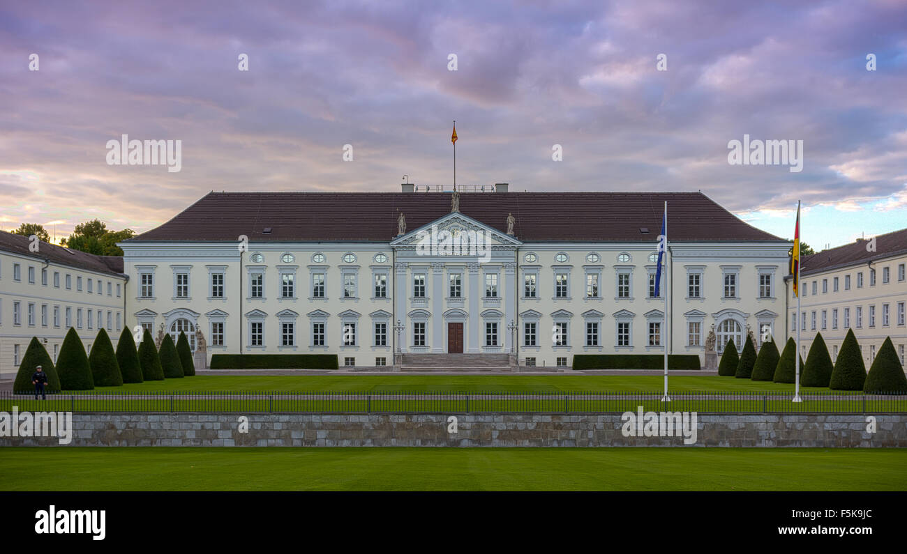 Schloss Bellevue Berlino. (Palazzo) Foto Stock