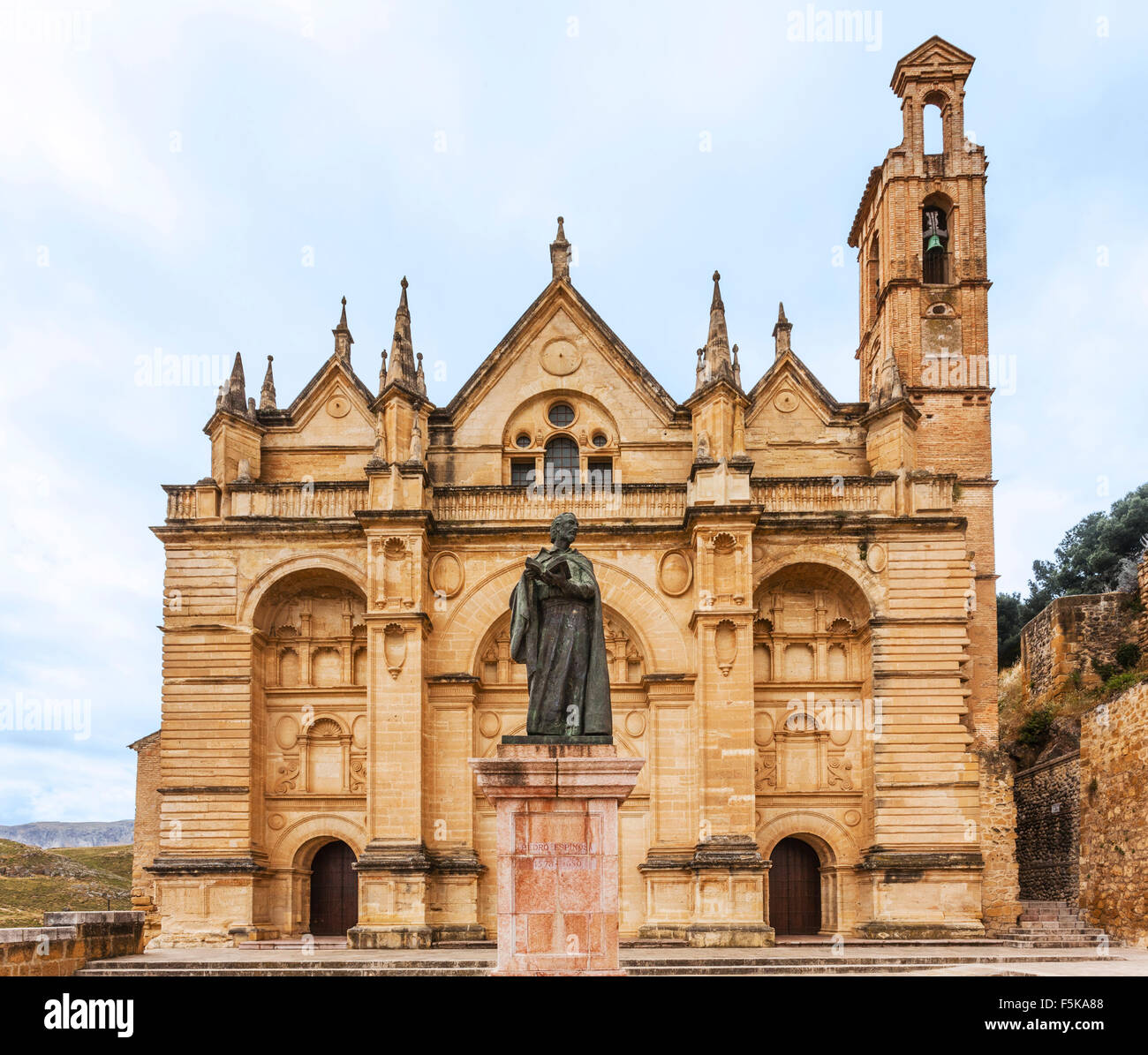 Spagna, Andalusia, provincia di Malaga, Antequera, Royal Chiesa Collegiata, Chiesa di Real Colegiata de Santa Maria la Mayor Foto Stock